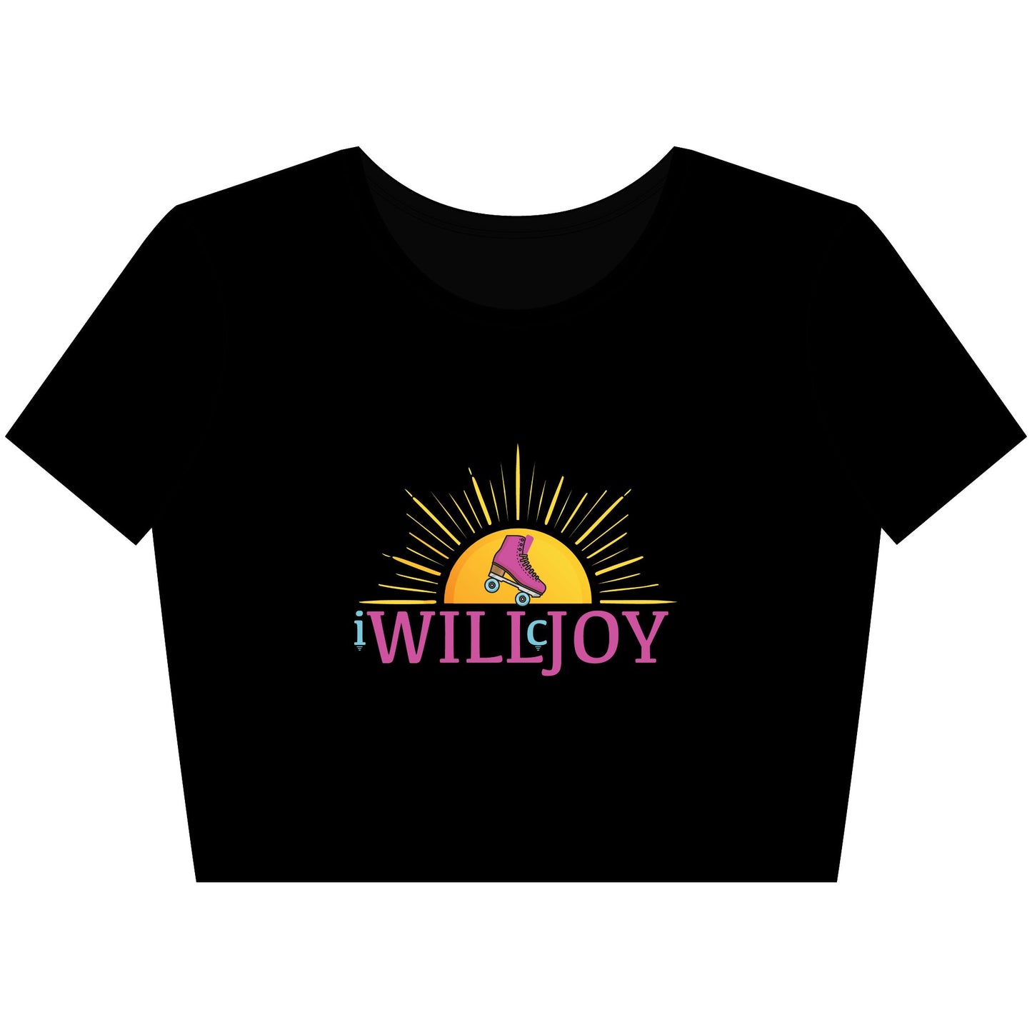 Skate Crop Tee - iWillcJoy Design
