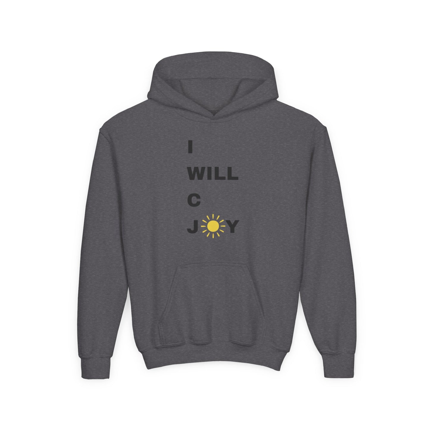 Youth iWillcJoy In All I Do Hooded Sweatshirt