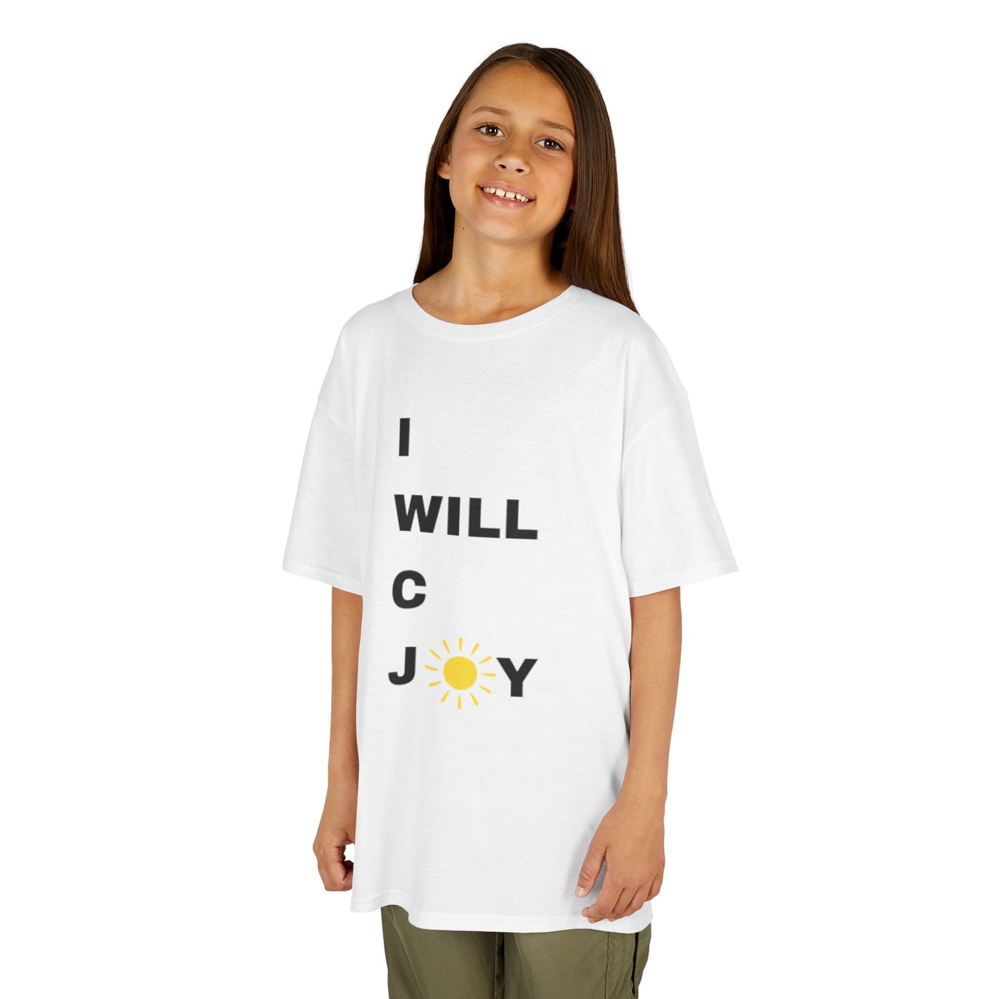 Kids I WILL C JOY T-shirt