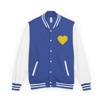 iWillcJoy™ Varsity Letterman Jacket - Heart Edition