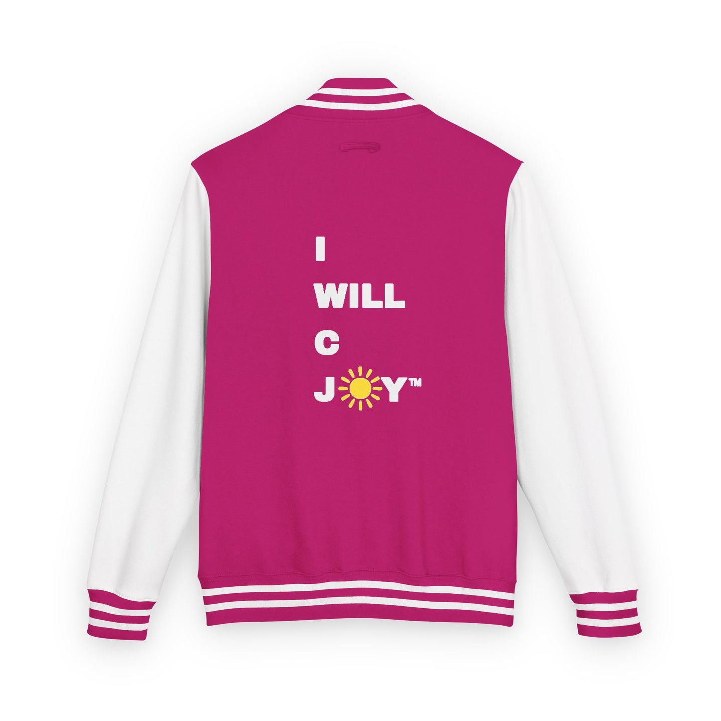 iWillcJoy™ Varsity Letterman Jacket - Heart Edition