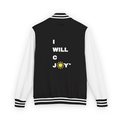 iWillcJoy™ Varsity Letterman Jacket - Heart Edition