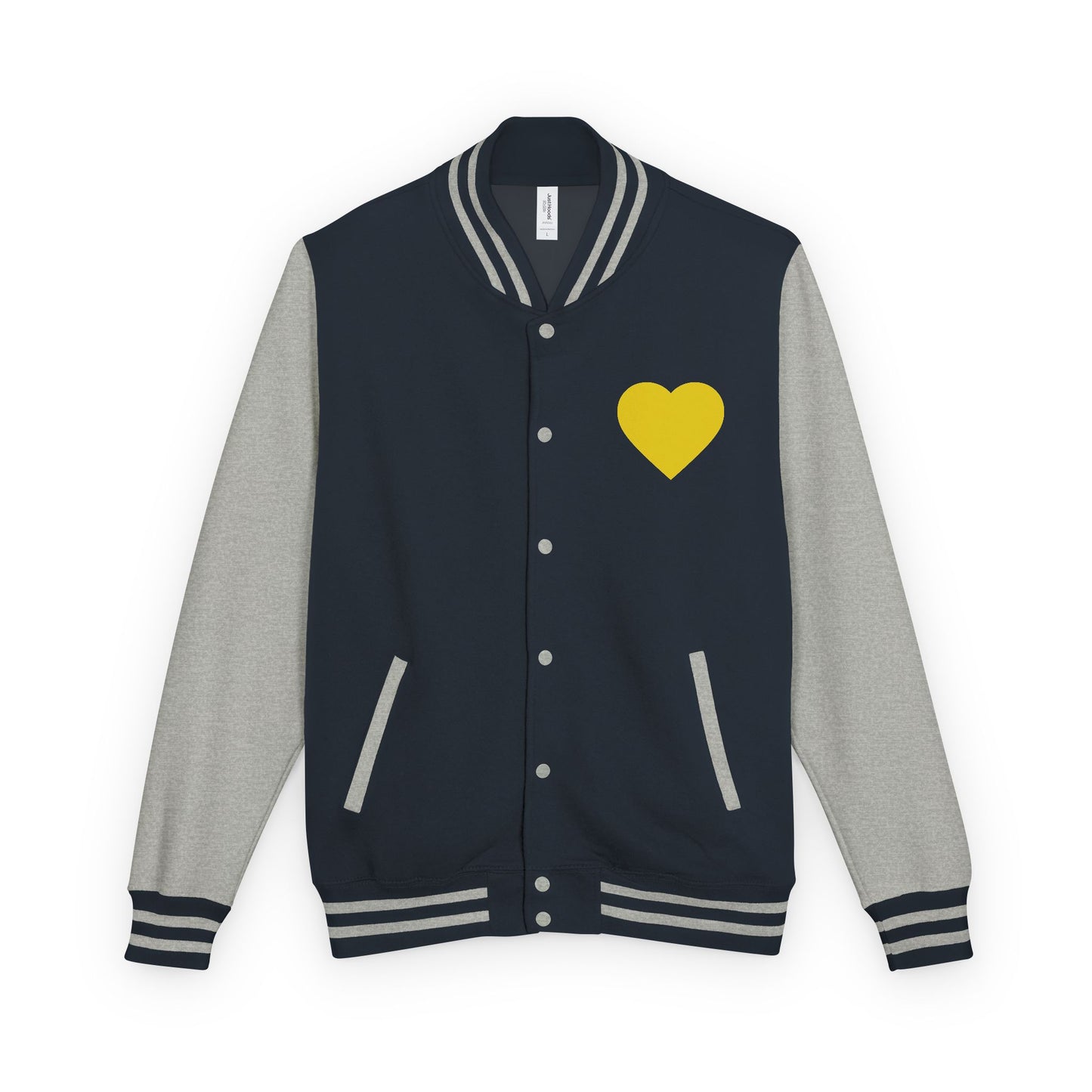 iWillcJoy™ Varsity Letterman Jacket - Heart Edition