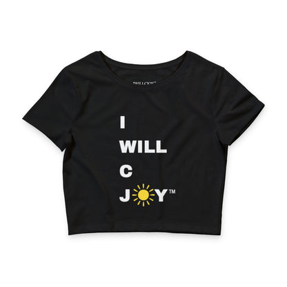 iWillcJoy™ In All I Do Crop Tee