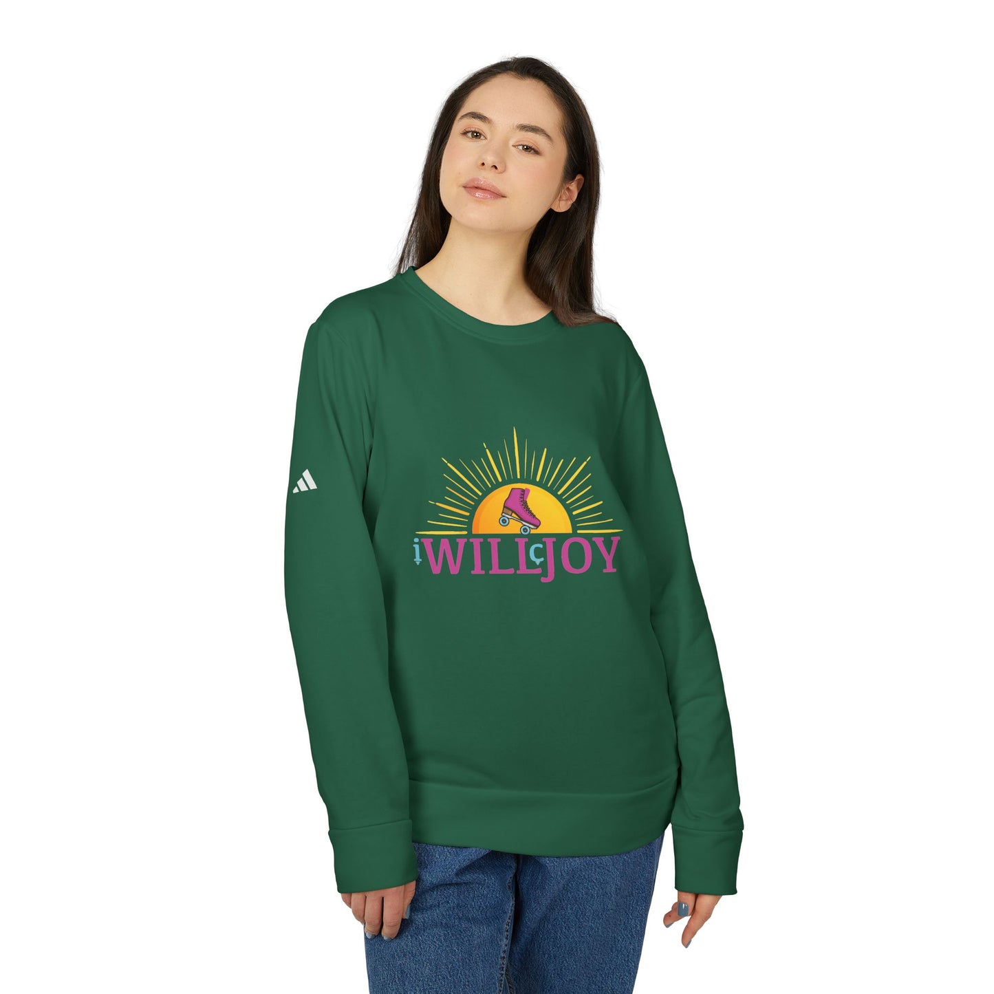 iWillcJoy™ X Adidas Crewneck Sweatshirt