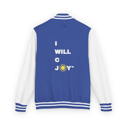 iWillcJoy™ Varsity Letterman Jacket - Heart Edition