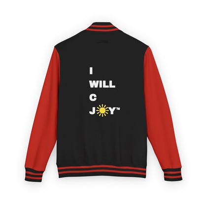 iWillcJoy™ Varsity Letterman Jacket - Heart Edition