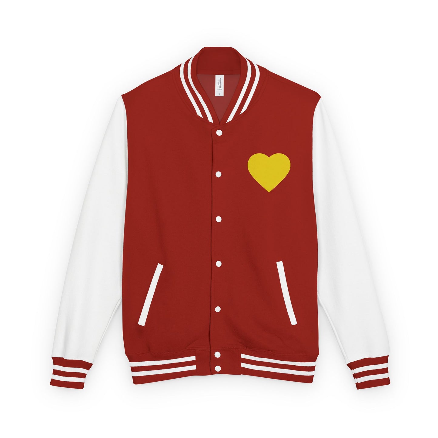 iWillcJoy™ Varsity Letterman Jacket - Heart Edition