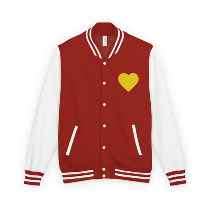 iWillcJoy™ Varsity Letterman Jacket - Heart Edition