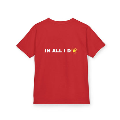 Youth iWillcJoy™ In All I Do T-shirt