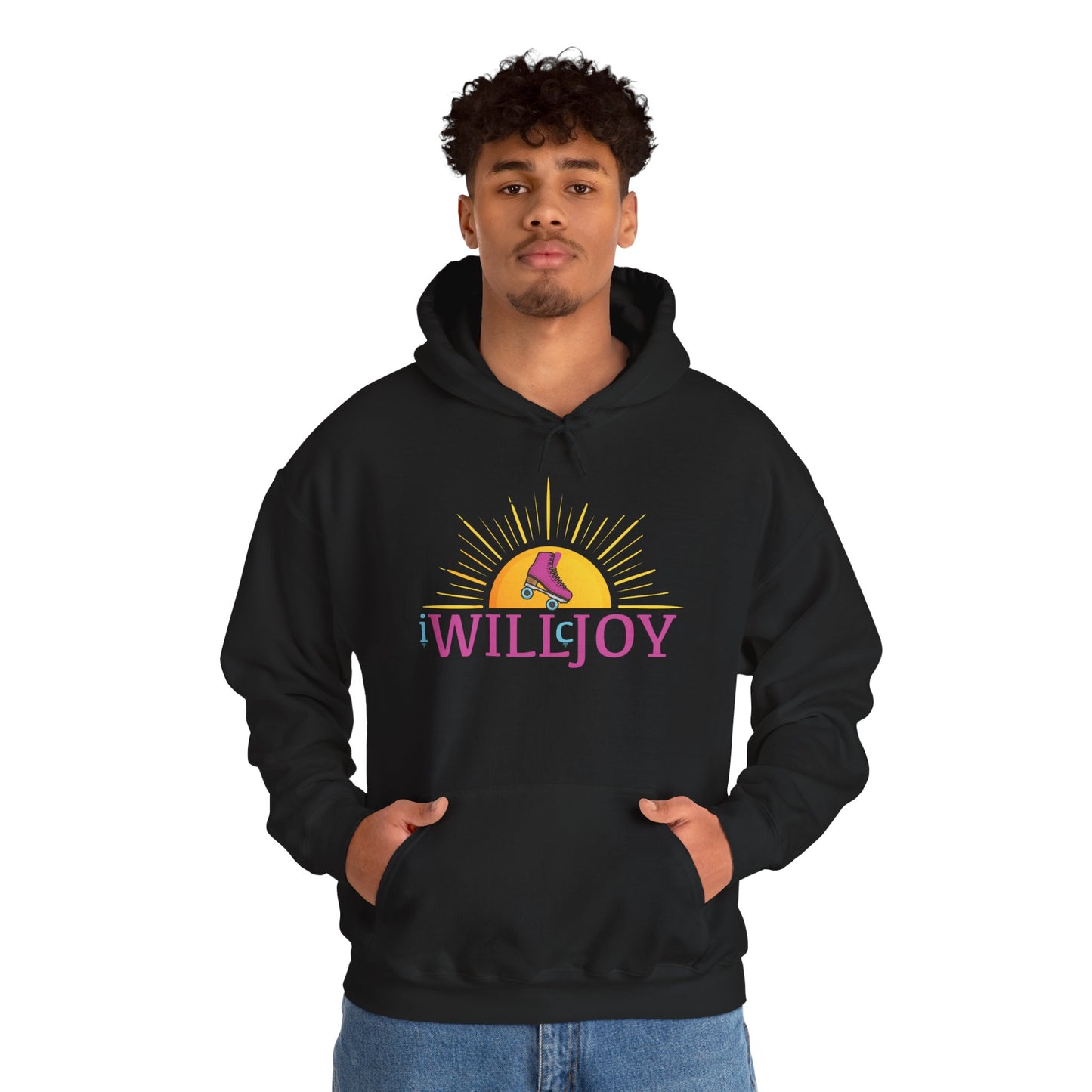 iWillcJoy™ Heavy Blend Hooded Skate Sweatshirt