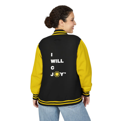 iWillcJoy™ Varsity Letterman Jacket - Heart Edition