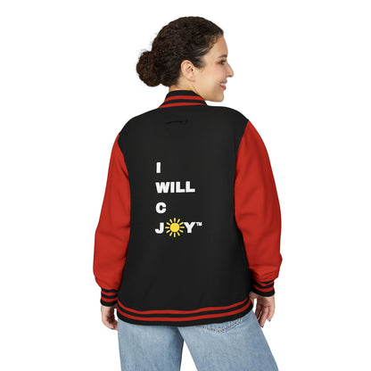 iWillcJoy™ Varsity Letterman Jacket - Heart Edition