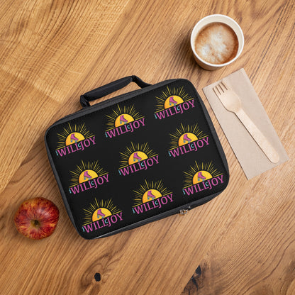 iWillcJoy™ Insulated Lunch Bag – Roller Skate + Sunrise Pattern