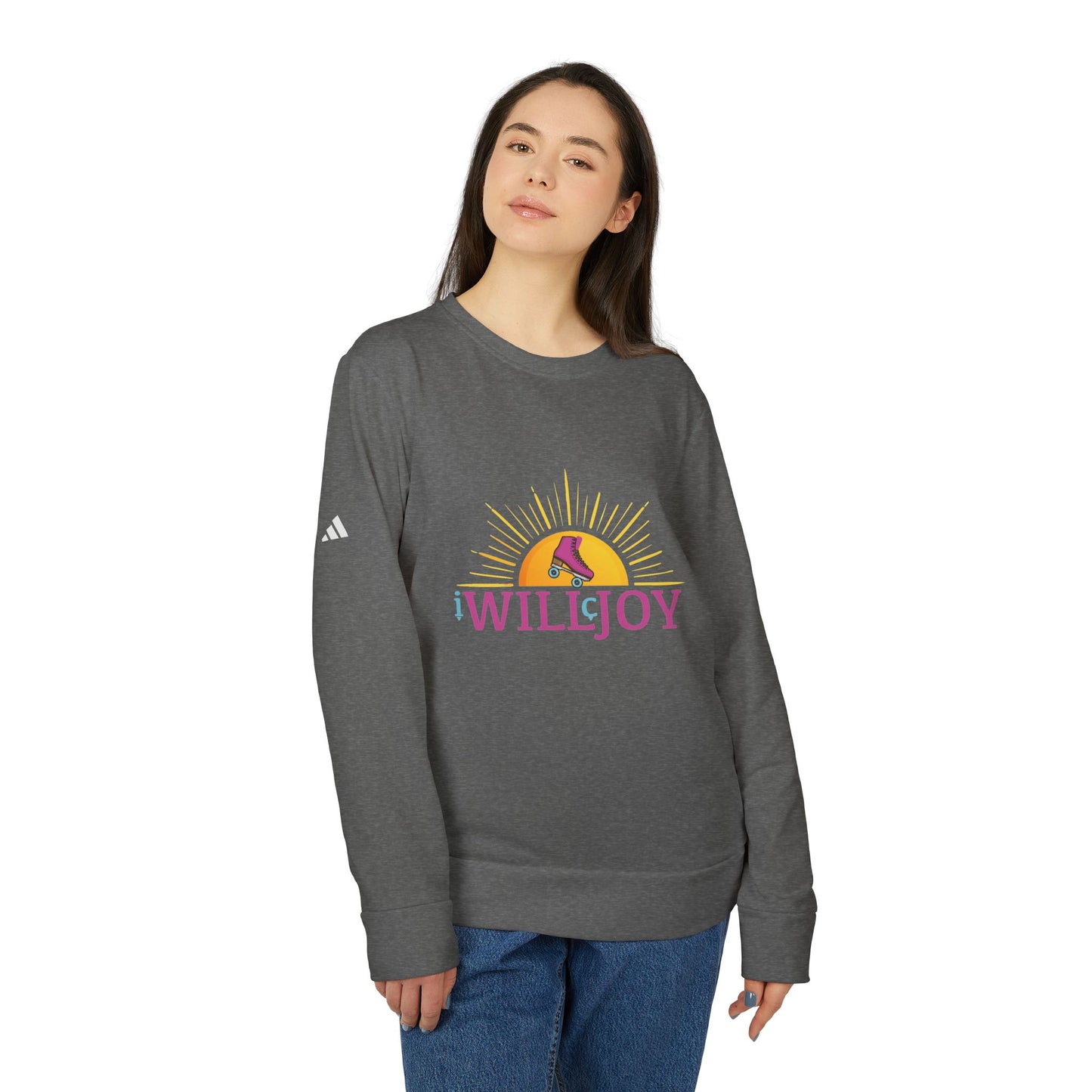 iWillcJoy™ X Adidas Crewneck Sweatshirt