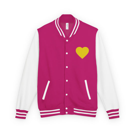 iWillcJoy™ Varsity Letterman Jacket - Heart Edition