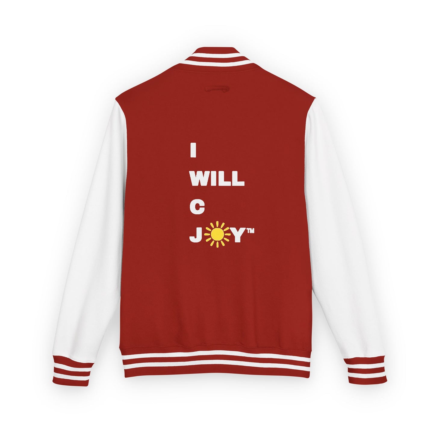 iWillcJoy™ Varsity Letterman Jacket - Heart Edition