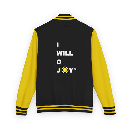 iWillcJoy™ Varsity Letterman Jacket - Heart Edition