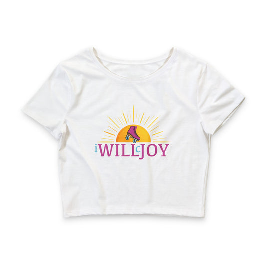 Skate Crop Tee - iWillcJoy™ Design