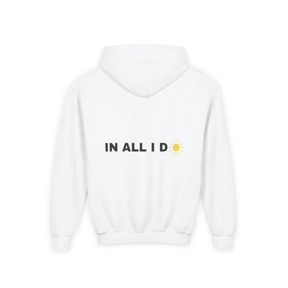 Youth iWillcJoy™ In All I Do Hooded Sweatshirt