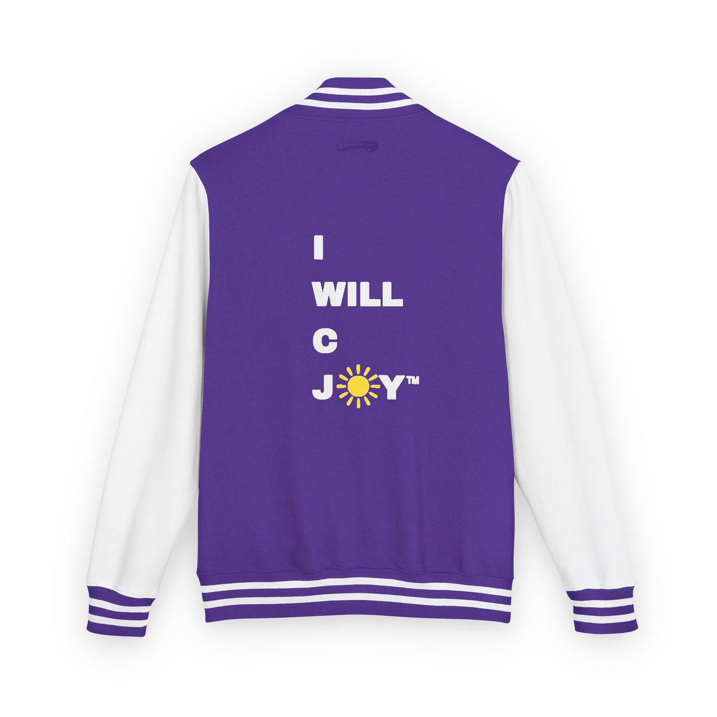 iWillcJoy™ Varsity Letterman Jacket - Heart Edition