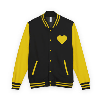 iWillcJoy™ Varsity Letterman Jacket - Heart Edition