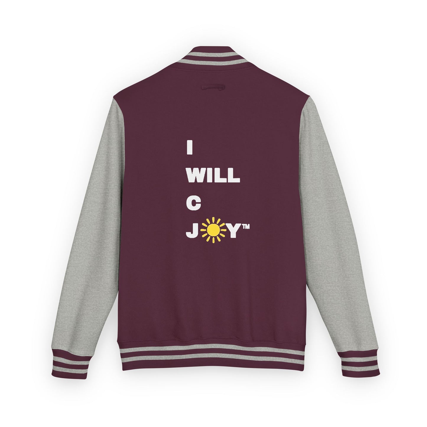 iWillcJoy™ Varsity Letterman Jacket - Heart Edition