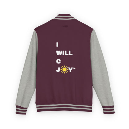 iWillcJoy™ Varsity Letterman Jacket - Heart Edition