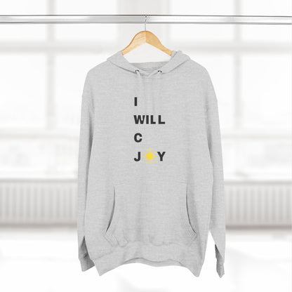 iWillcJoy™ In All I Do Three-Panel Fleece Hoodie