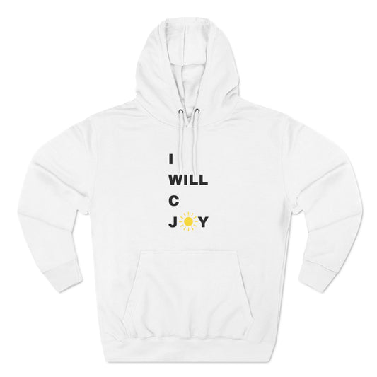 iWillcJoy™ In All I Do Three-Panel Fleece Hoodie