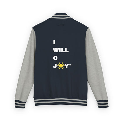 iWillcJoy™ Varsity Letterman Jacket - Heart Edition
