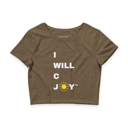 iWillcJoy™ In All I Do Crop Tee