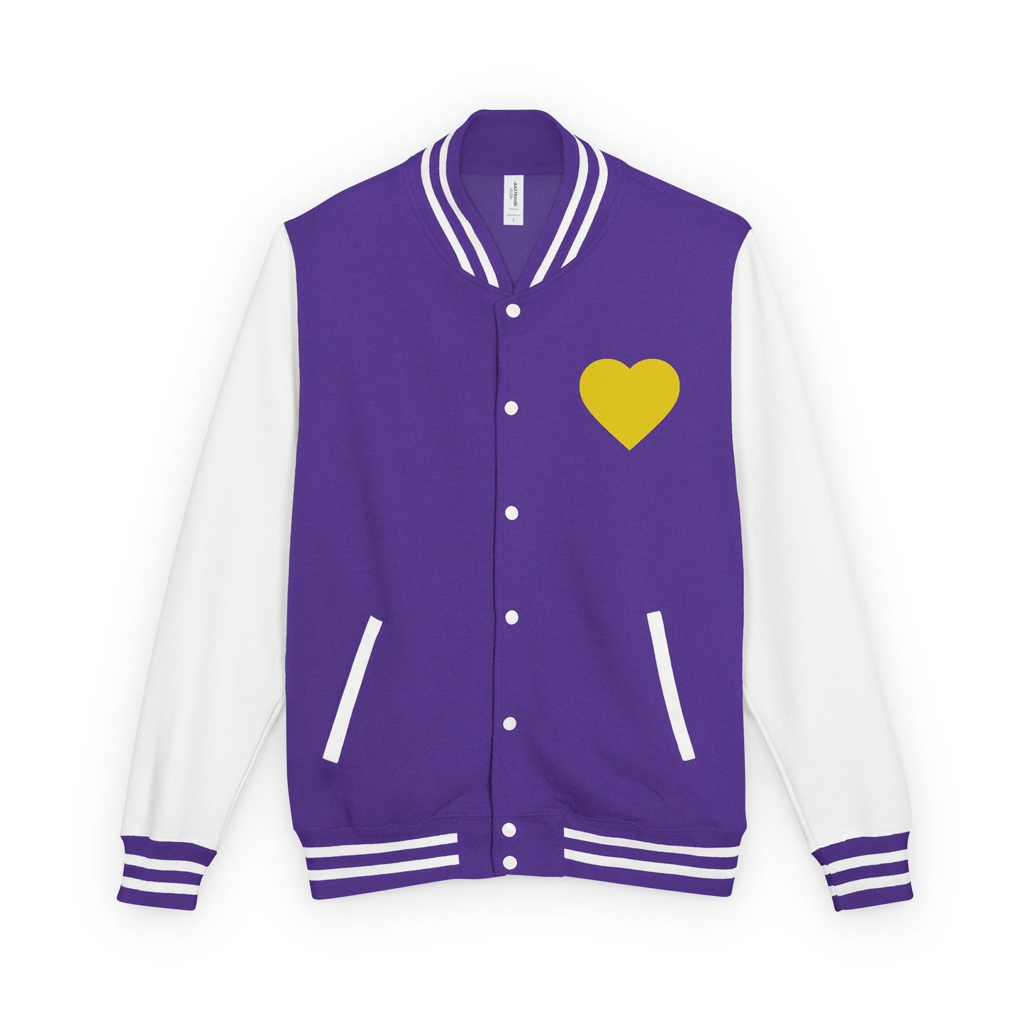 iWillcJoy™ Varsity Letterman Jacket - Heart Edition