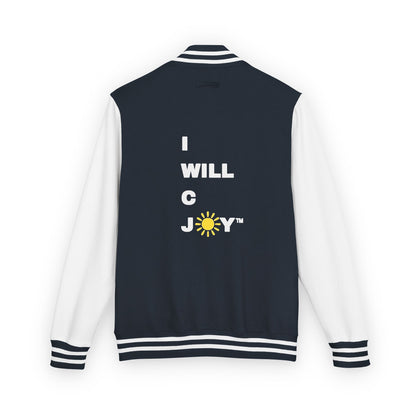 iWillcJoy™ Varsity Letterman Jacket - Heart Edition