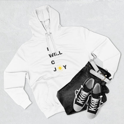 iWillcJoy™ In All I Do Three-Panel Fleece Hoodie